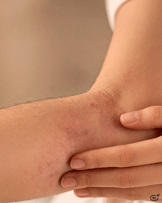 Typische Symptome bei Neurodermitis