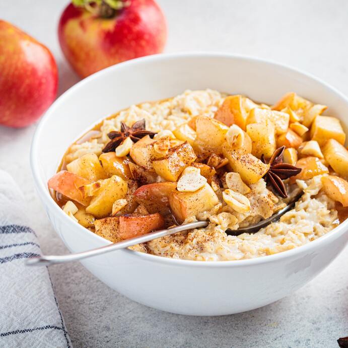 Zum Frühstück: Getreidebrei „Overnight Oats“