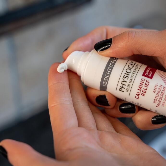 Serum zur Zusatzpflege bei Rosacea