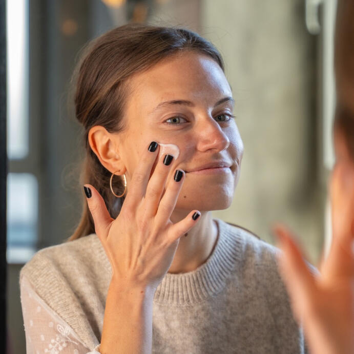 Hautpflege bei Rosacea