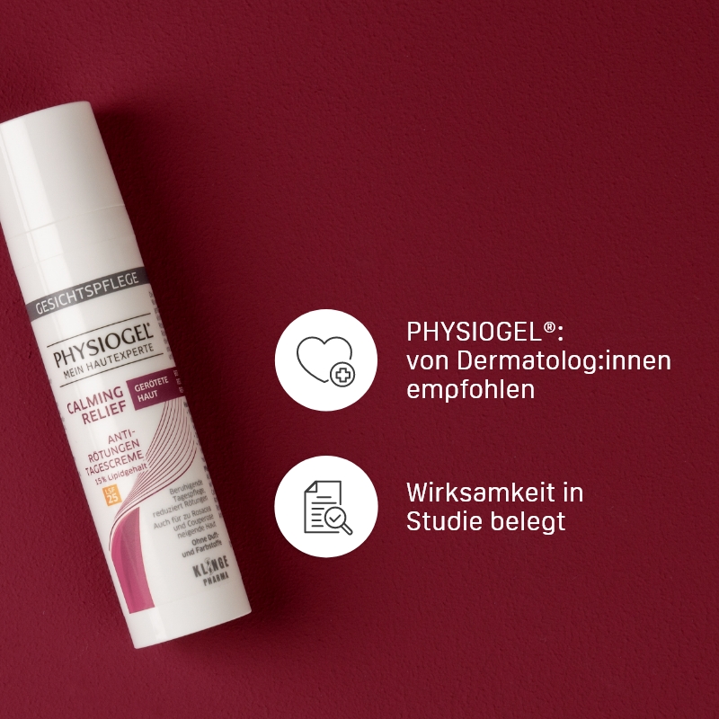 PHYSIOGEL® Tagescreme bei Rosacea und geröteter Haut