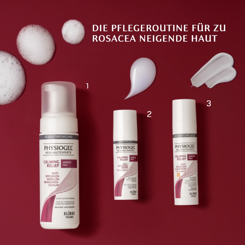 PHYSIOGEL® Tagescreme bei Rosacea und geröteter Haut