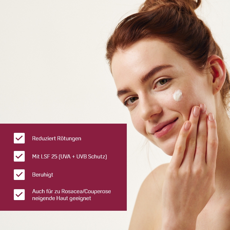 PHYSIOGEL® Tagescreme bei Rosacea und geröteter Haut